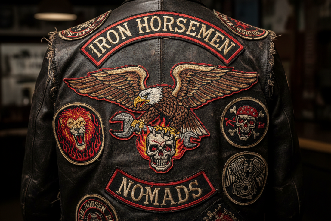 Custom Patches for Motorcycle Clubs and Biker Organizations in Southern California