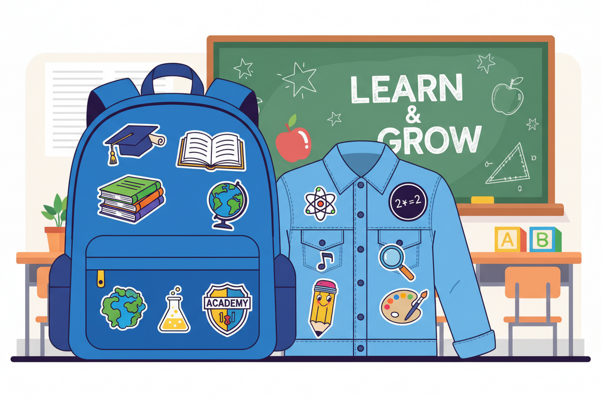 Custom Patches for Schools, Colleges, and Educational Organizations Across the Inland Empire
