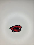 Vampire Lips Embroidered Patch