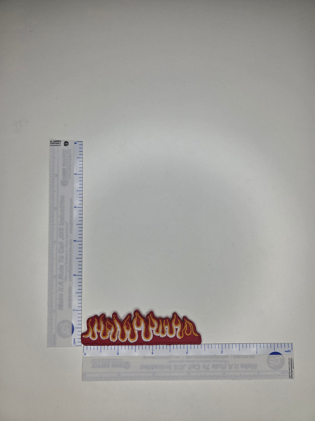 Fire Line Embroidered Patch