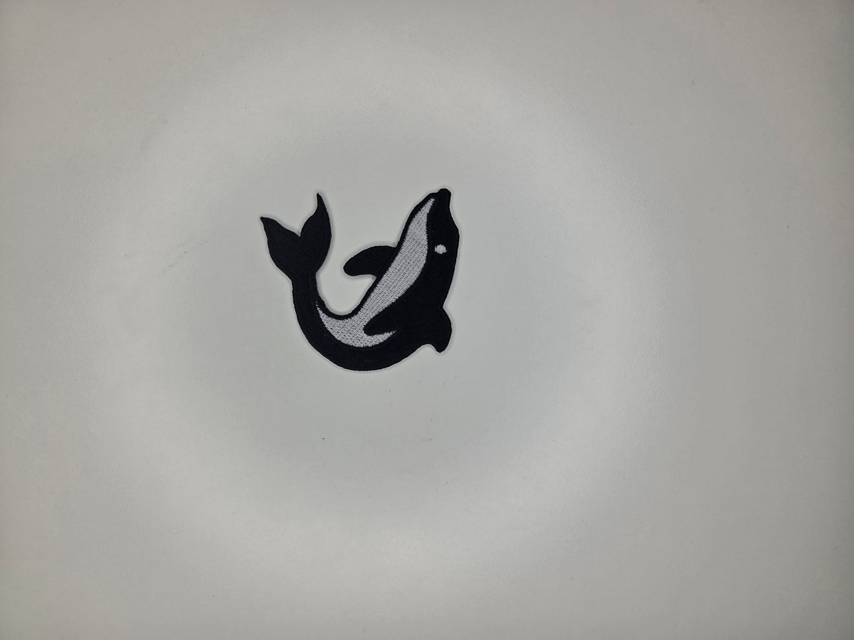 Orca Whale Embroidered Patch