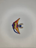 Colorful Angelfish Embroidered Patch