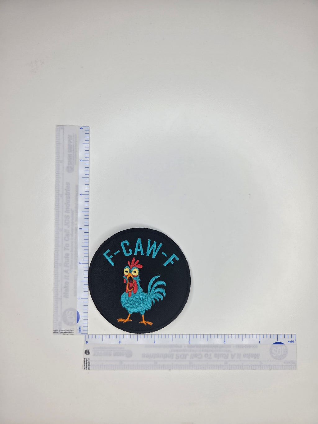 F-CAW-F Rooster Embroidered Patch