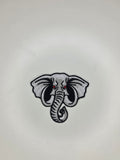 Elephant Head Embroidered Patch