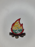Campfire Embroidered Patch