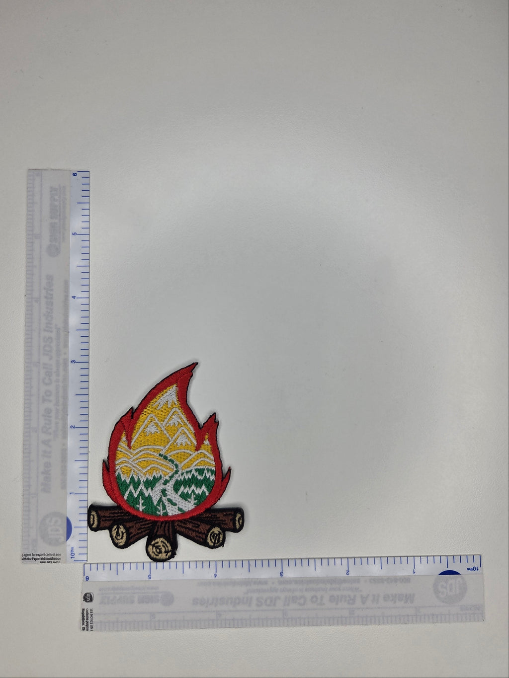 Campfire Embroidered Patch