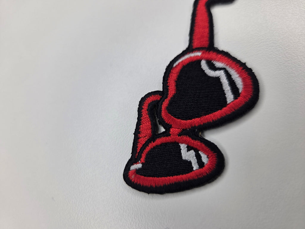 Heart Sunglasses Embroidered Patch