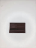 Leather American Flag Patch