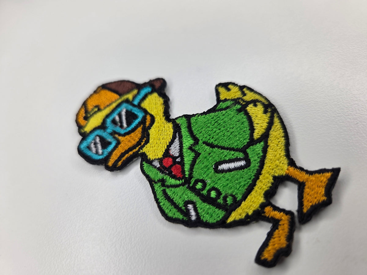 Dapper Duckling Embroidered Patch