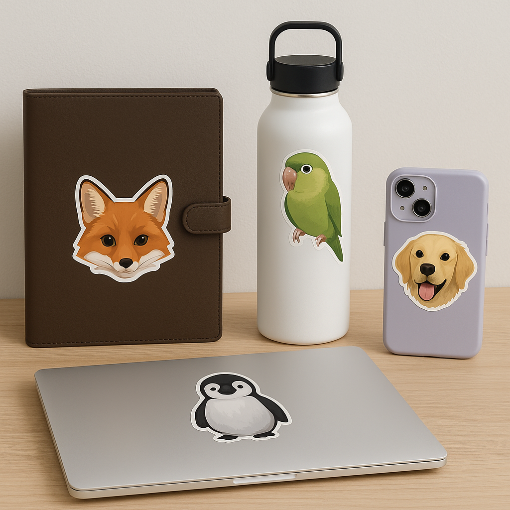 Die Cut Vinyl Stickers