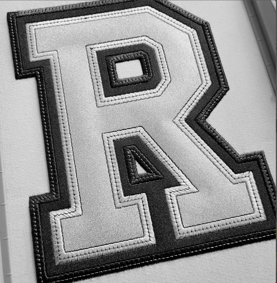 Custom Tackle Twill Letters
