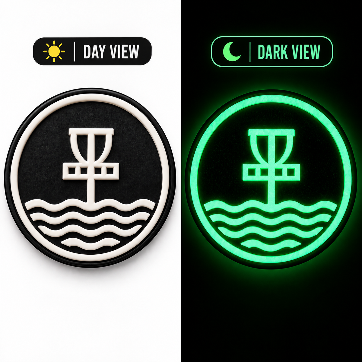 Glow in the Dark PVC Patches