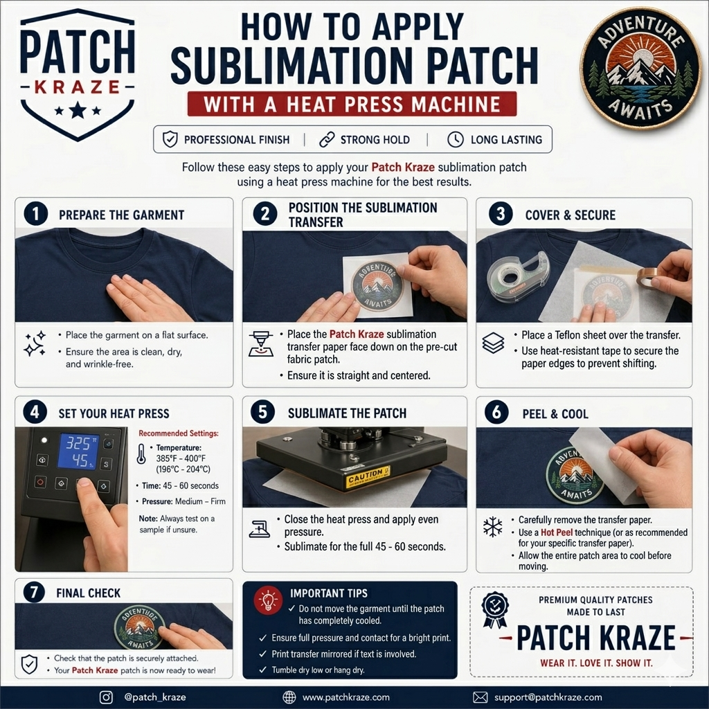 Full Color Printed Patches