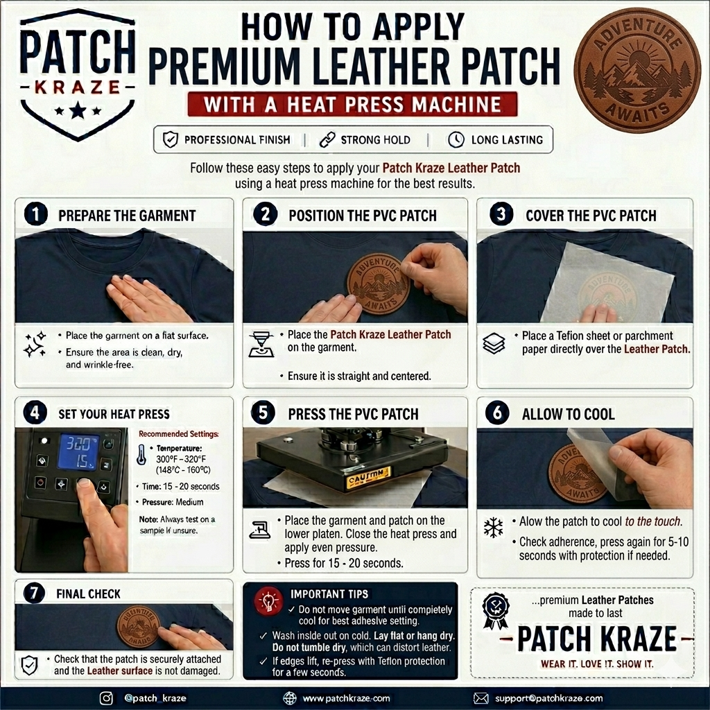 Genuine Leather Patches
