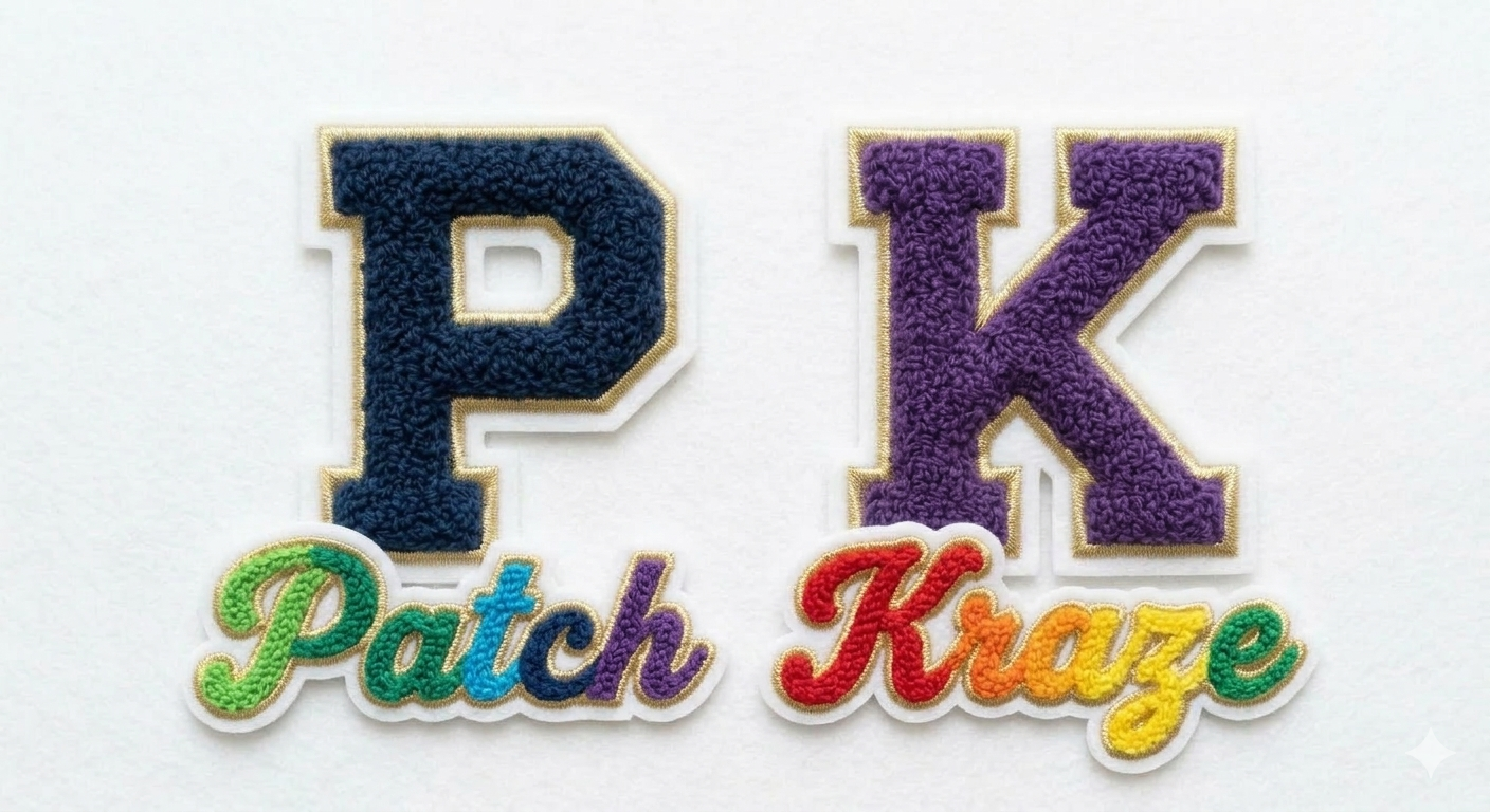 Chenille Letter Patches
