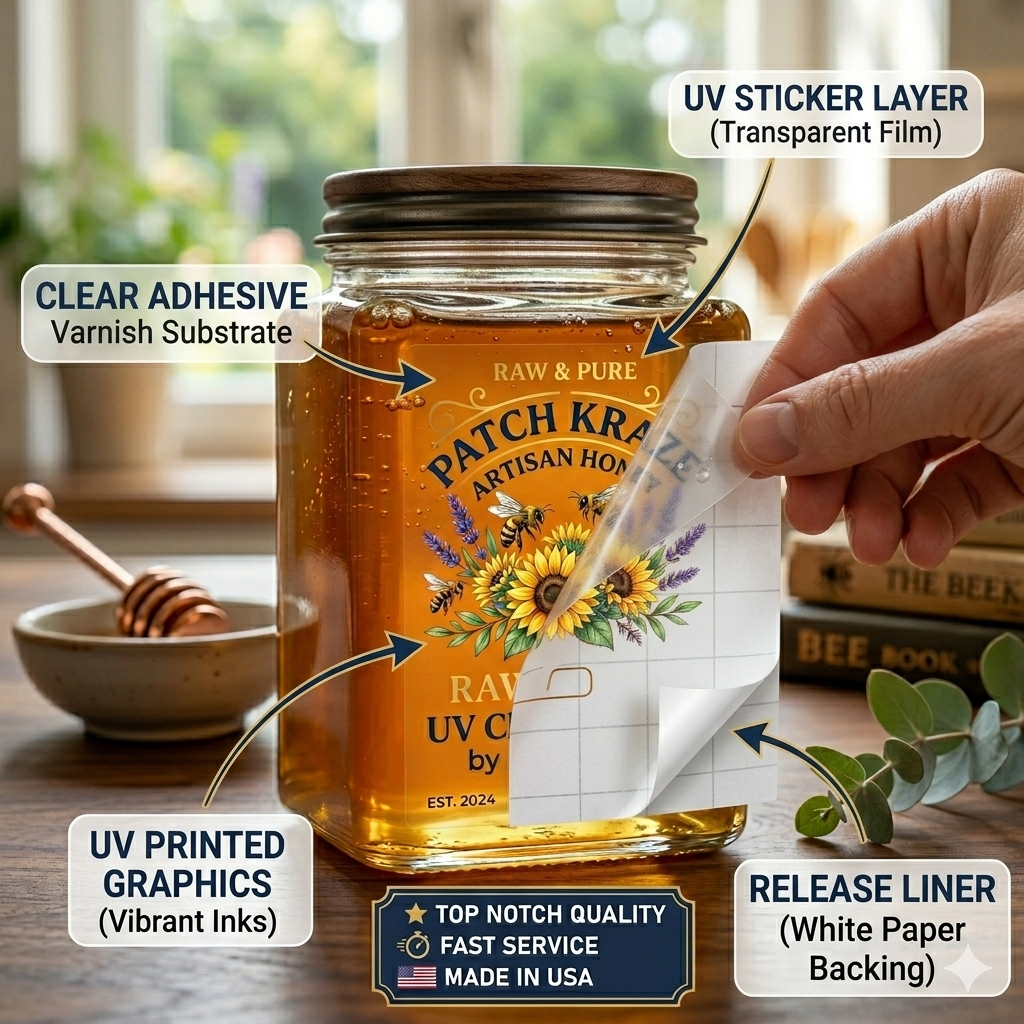 UV Transparent Stickers