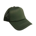 Solid Color Foam Trucker Cap
