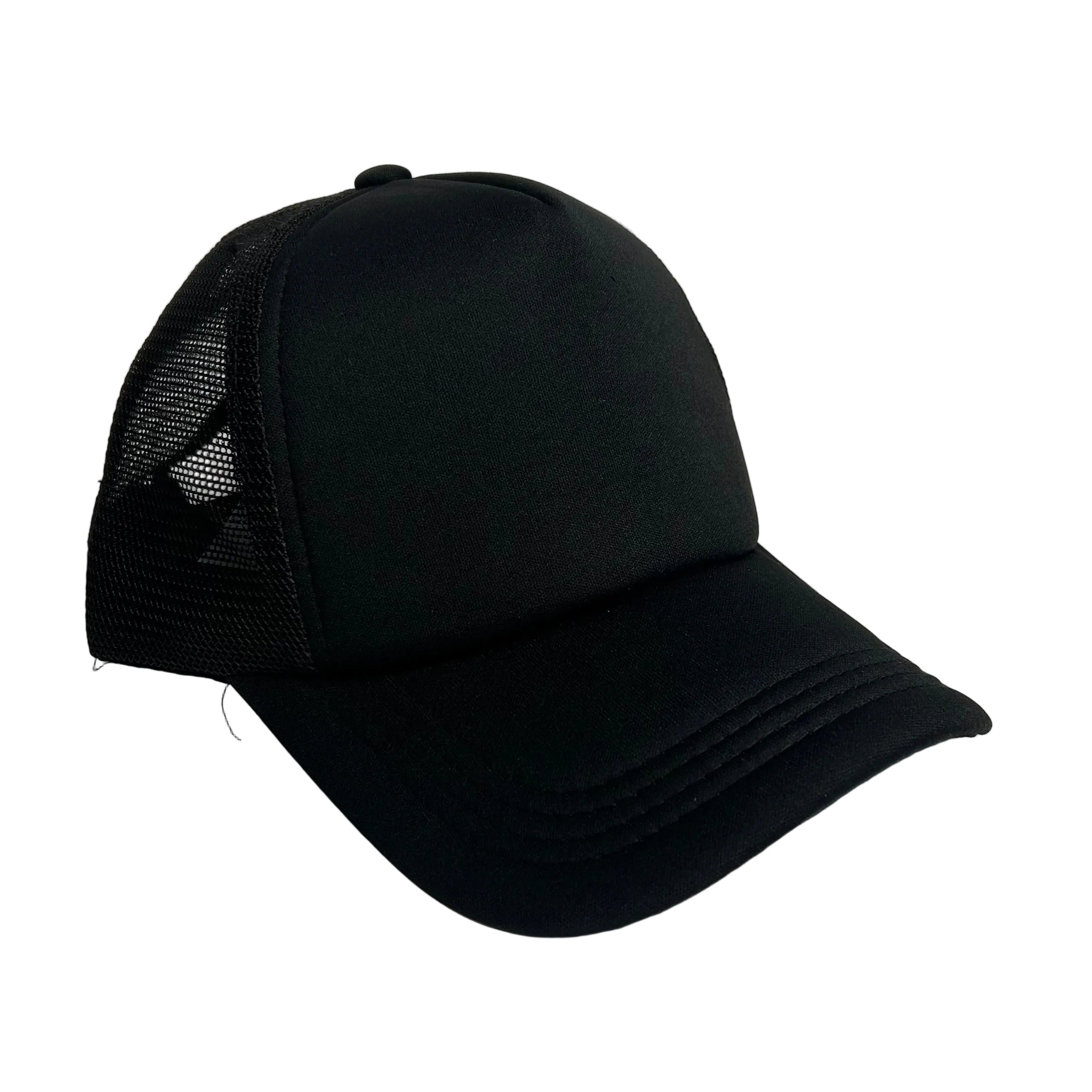 Solid Color Foam Trucker Cap