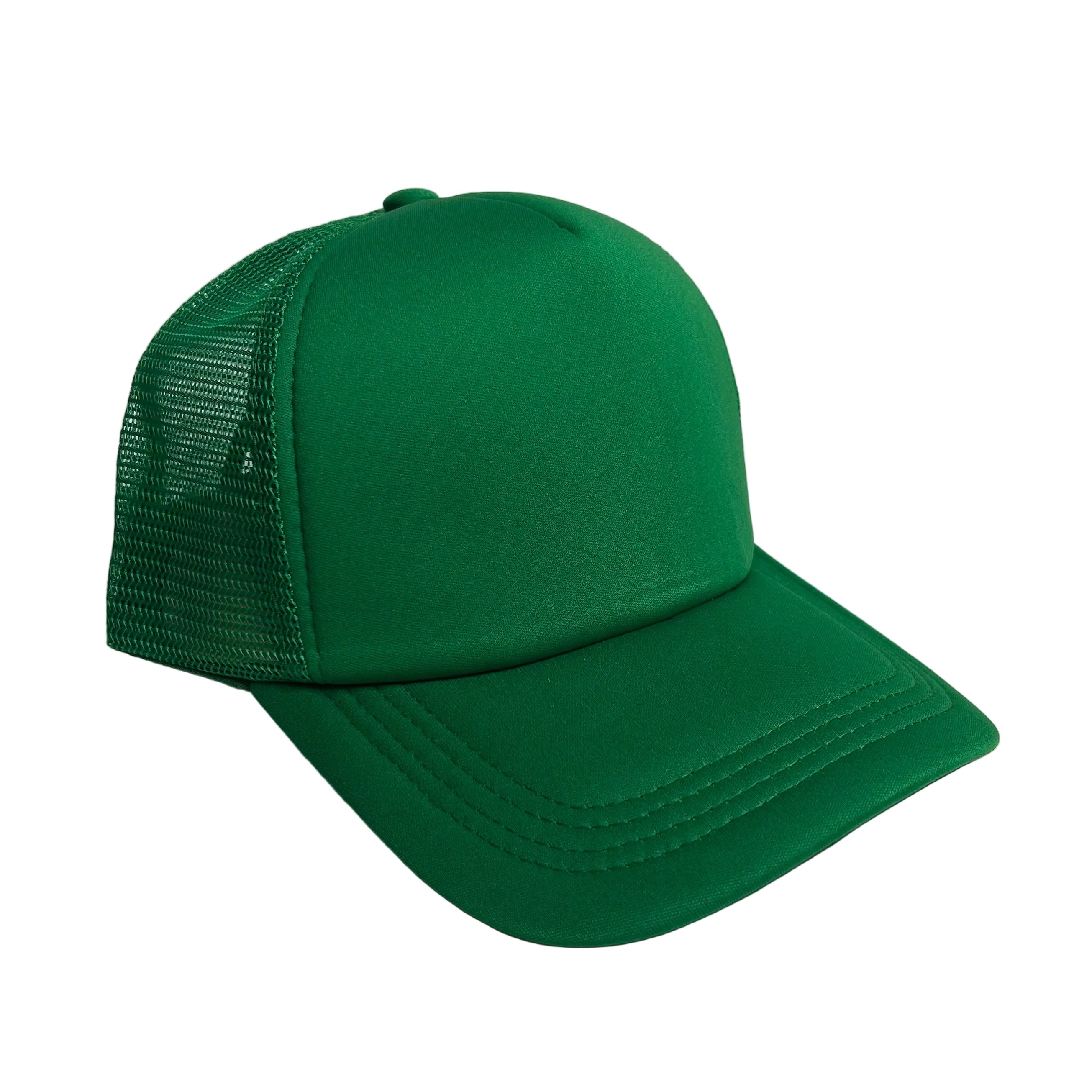Solid Color Foam Trucker Cap