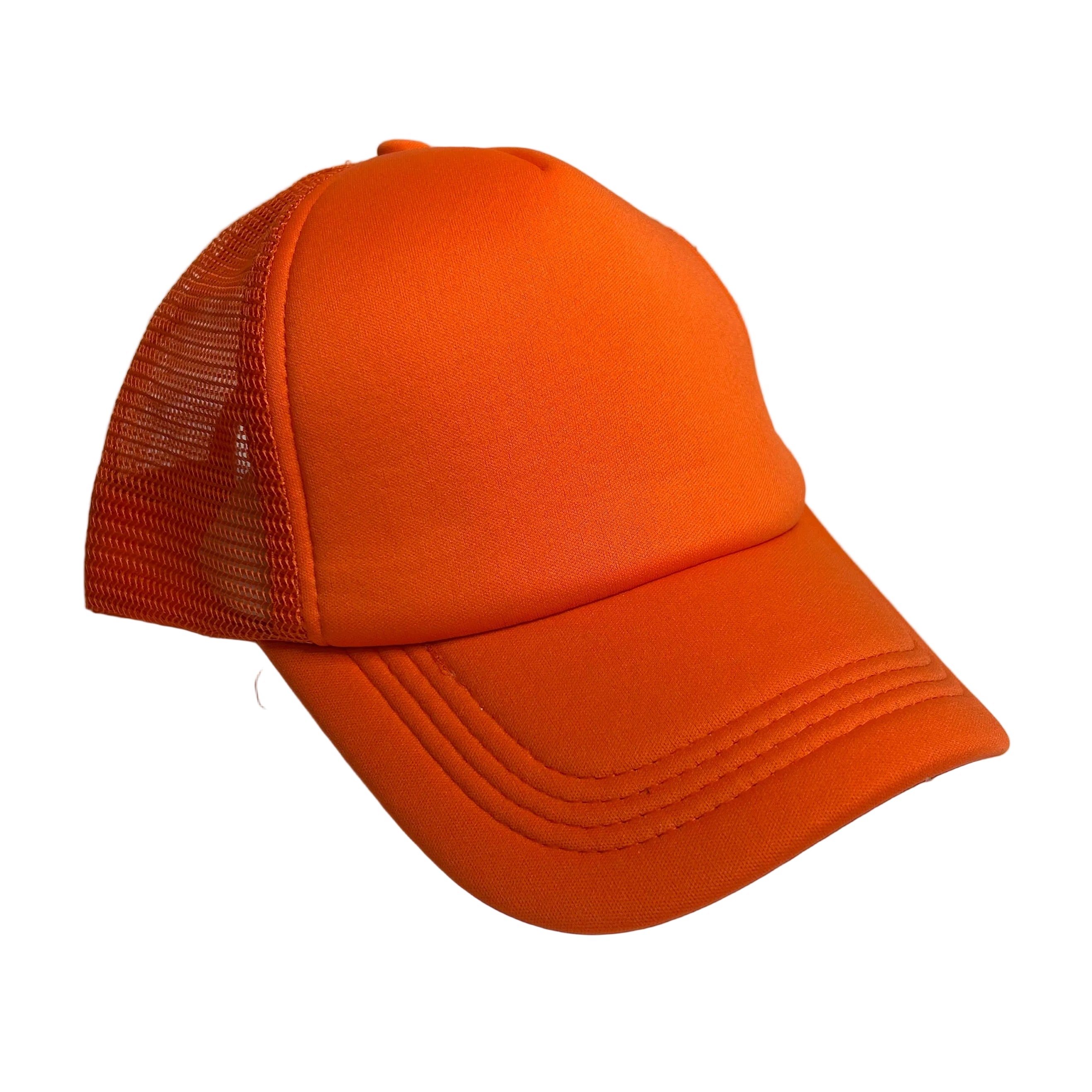 Solid Color Foam Trucker Cap