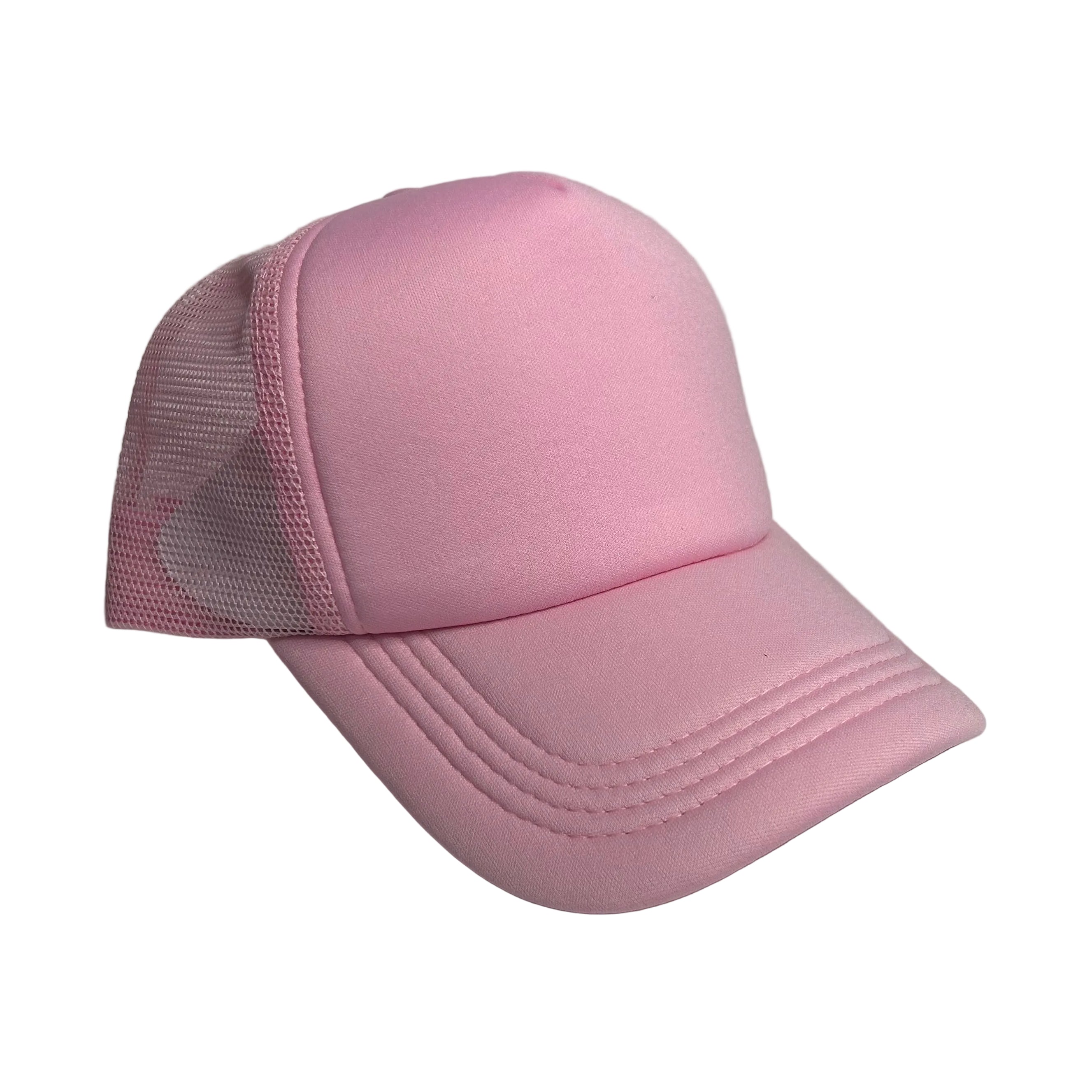 Solid Color Foam Trucker Cap