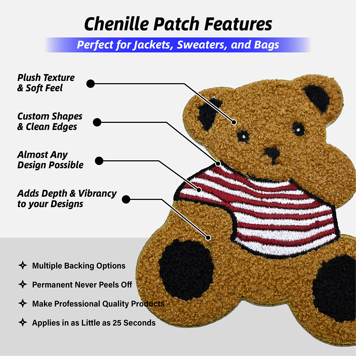 Chenille Patches