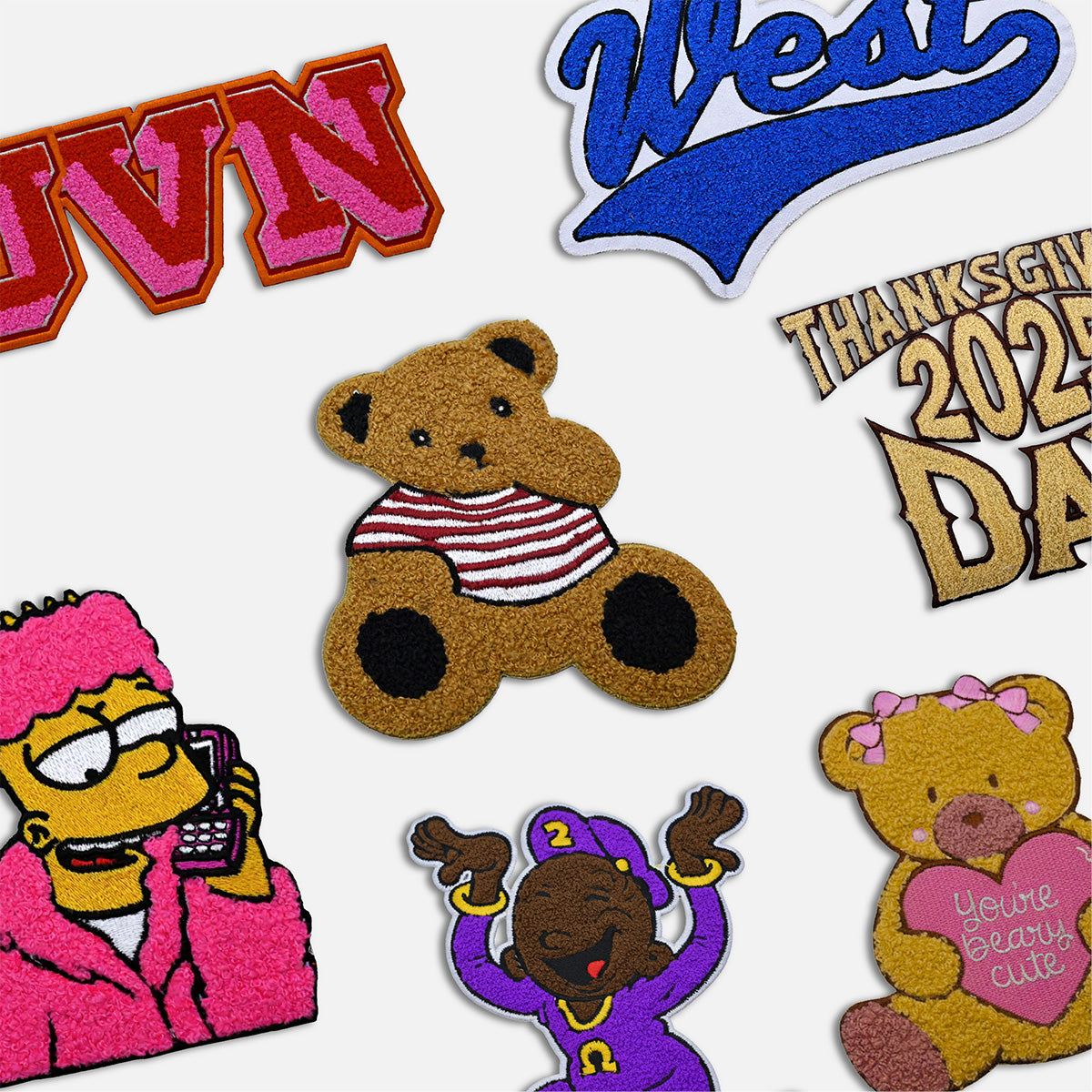Chenille Patches