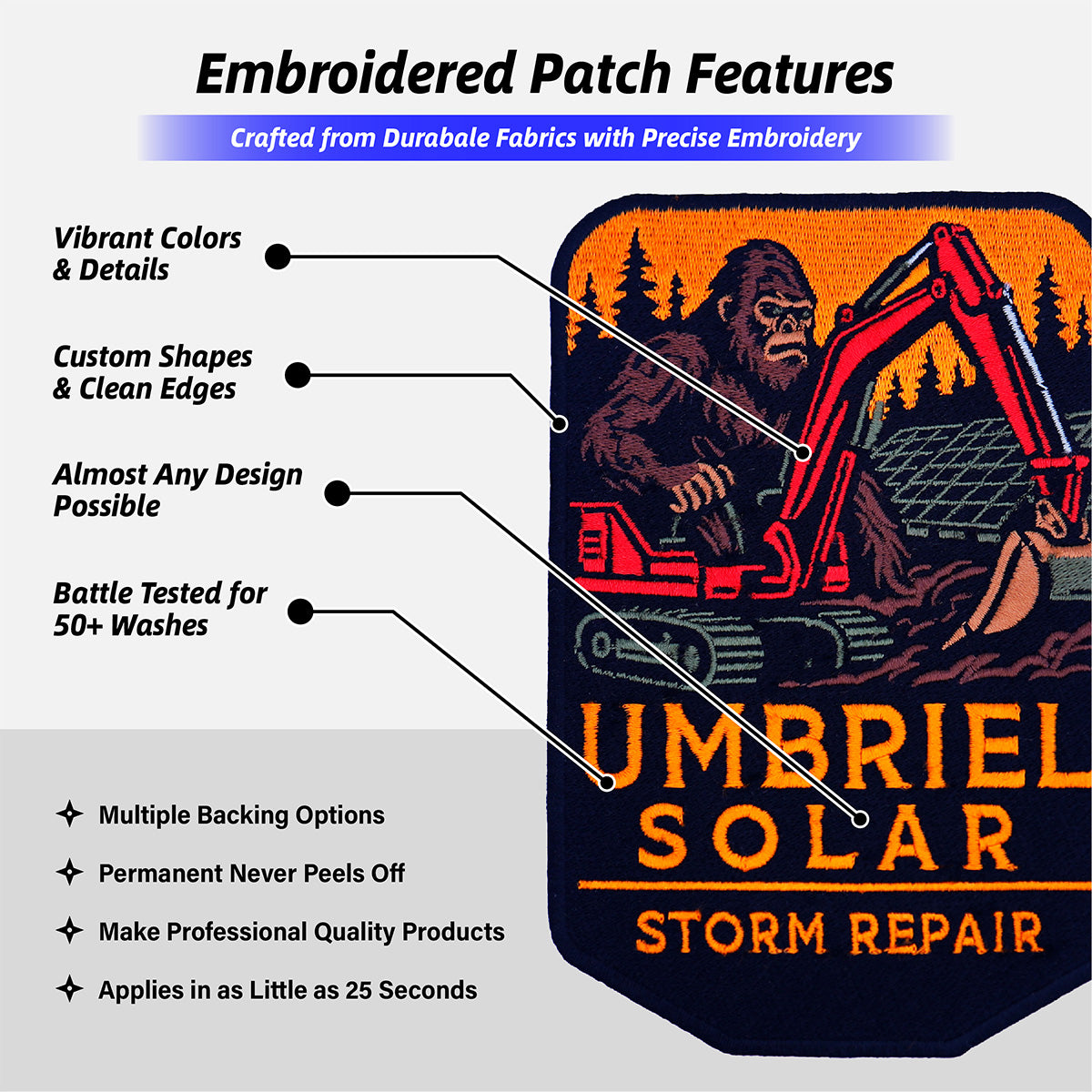 Embroidered Patches