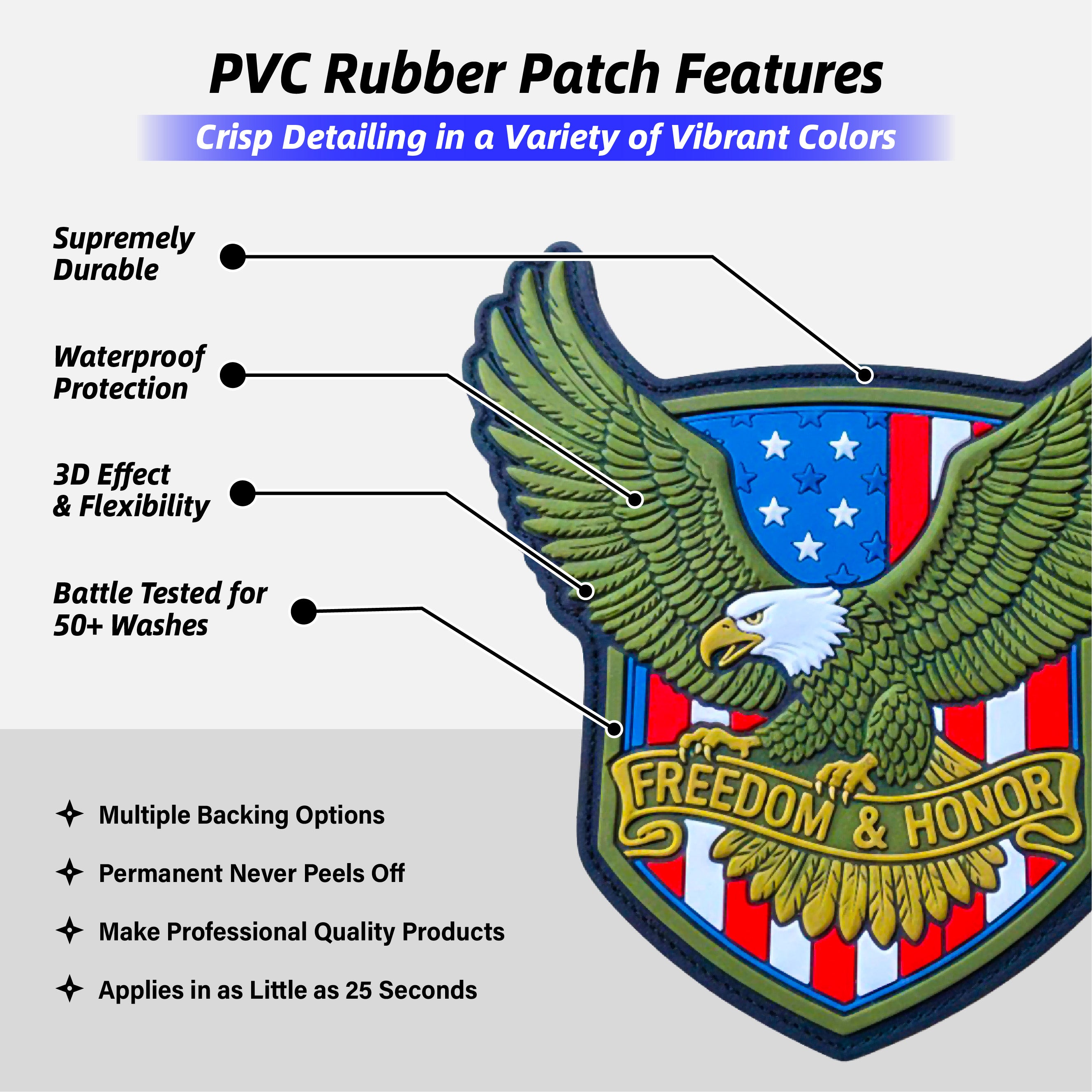 PVC Rubber Patches