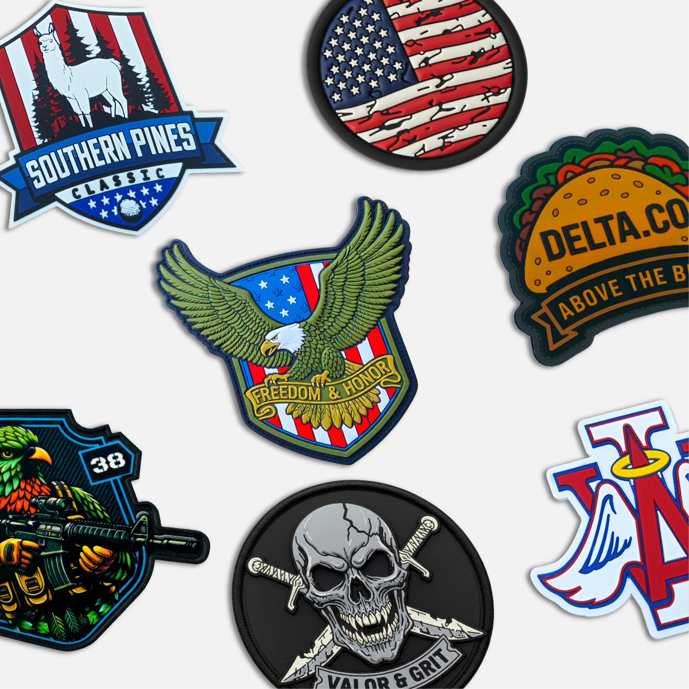 PVC Rubber Patches