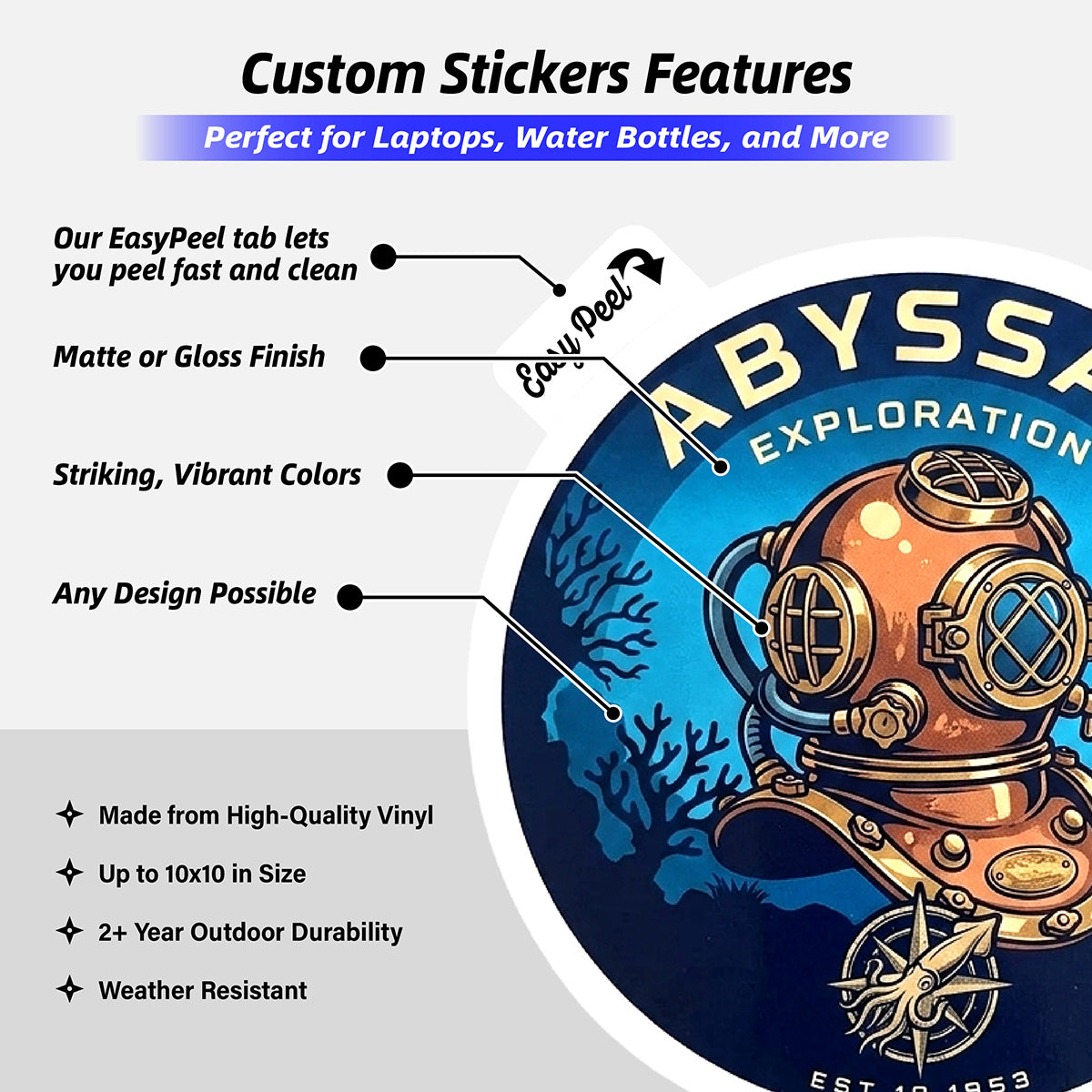 Custom Vinyl Stickers