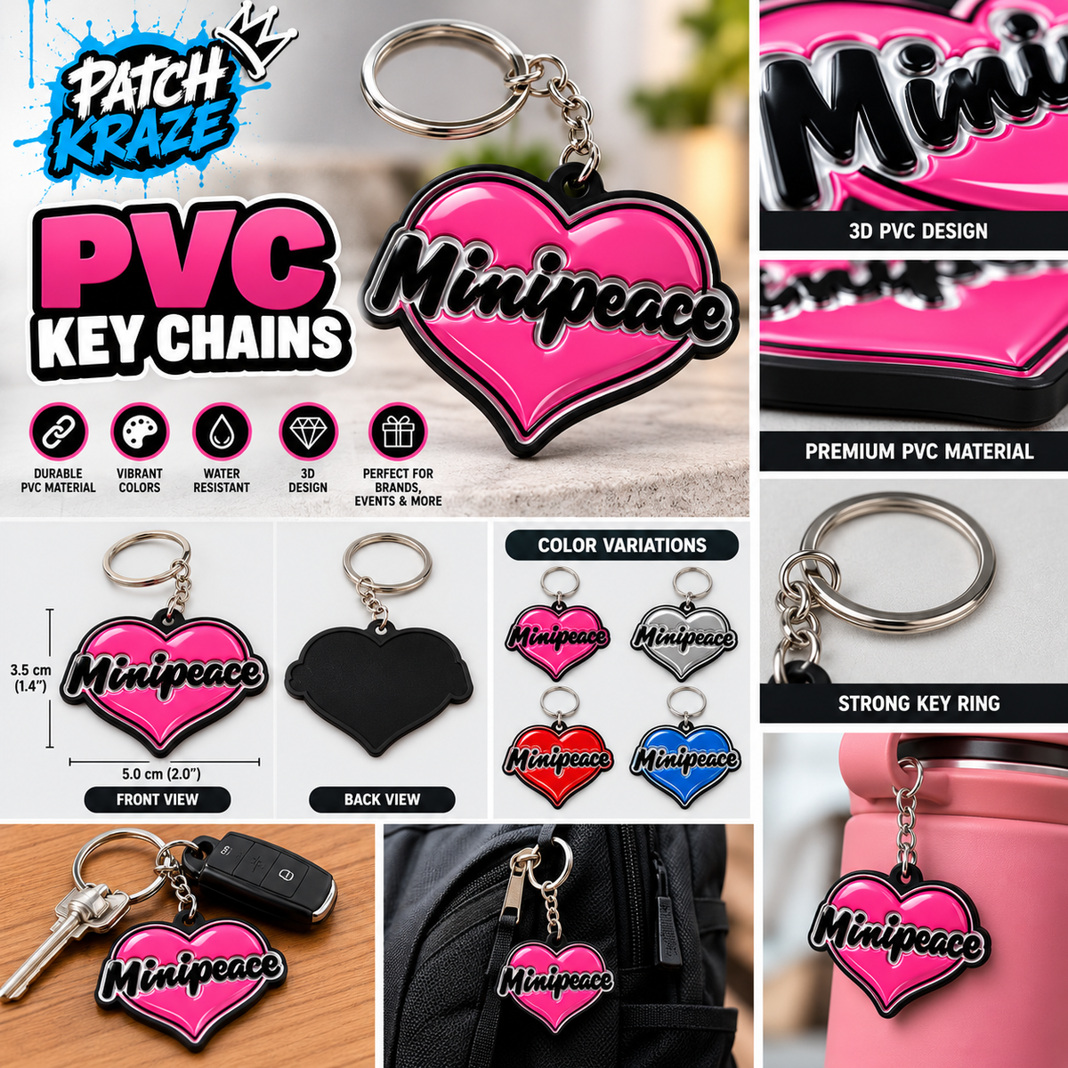 Custom PVC Keychains