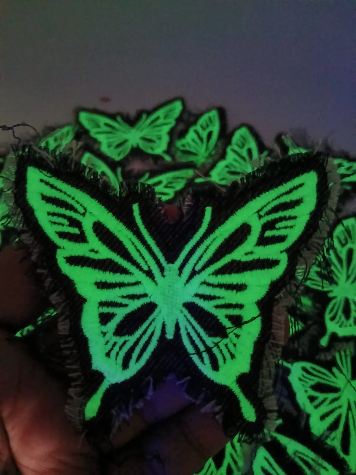 Glow in The Dark Embroidery Patches