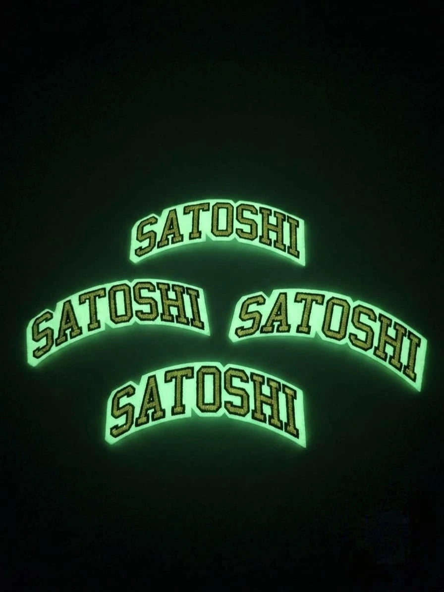 Glow in The Dark Embroidery Patches