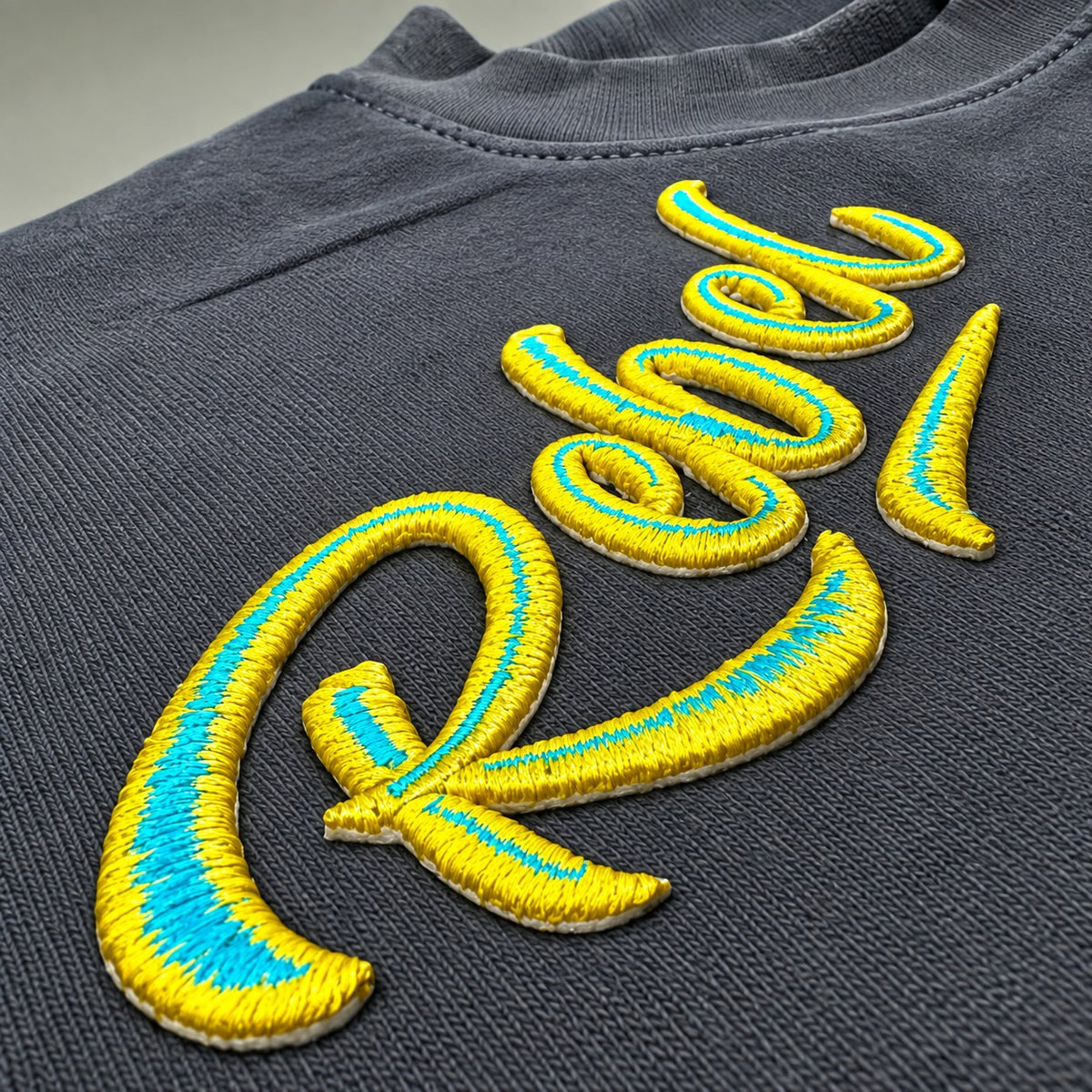 3D Puff Embroidered Patches