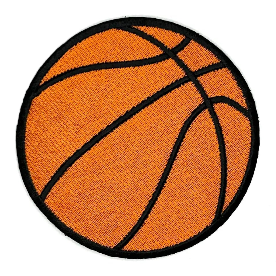 Basketball Embroidered Patch