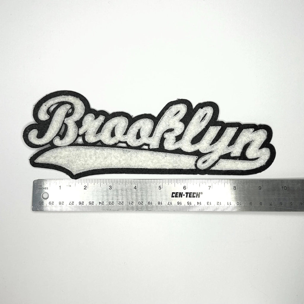 Brooklyn Chenille Letterman Patch