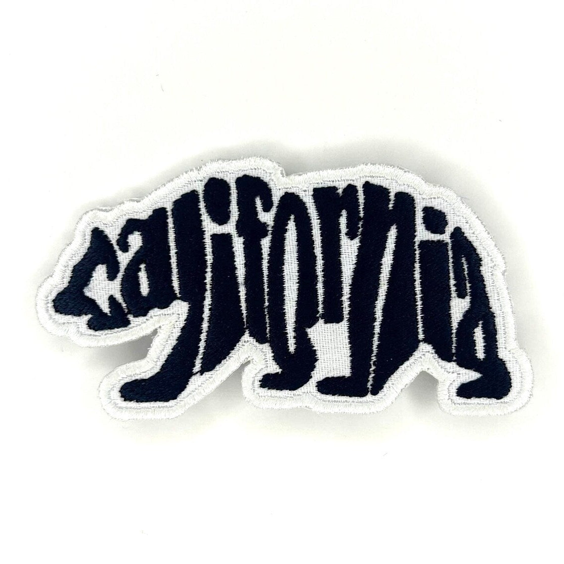 California Bear Embroidered Patch