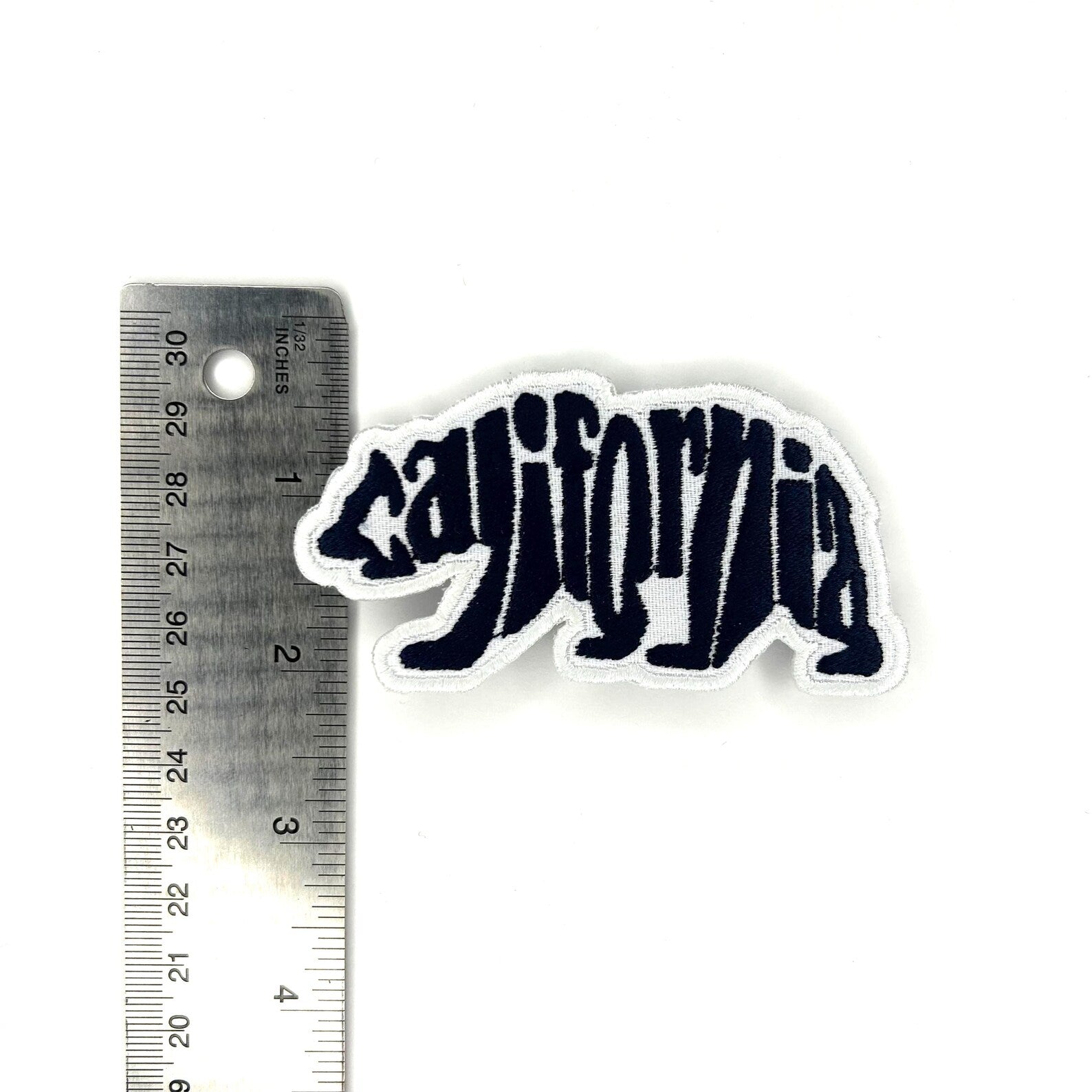 California Bear Embroidered Patch