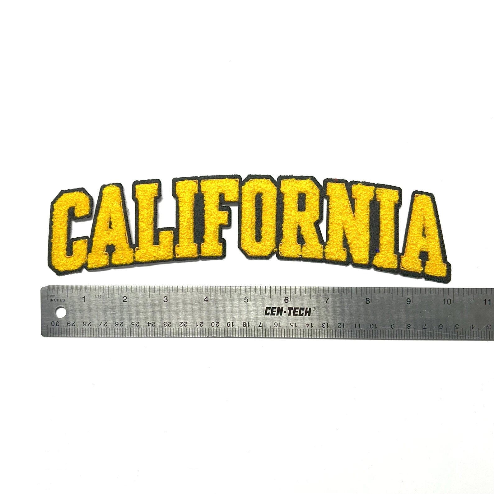 California Chenille Letterman Patch