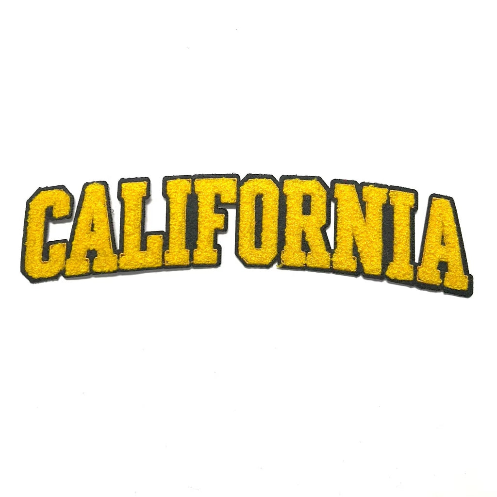 California Chenille Letterman Patch