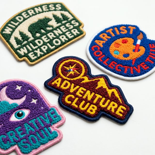 Chenille Letter Patches