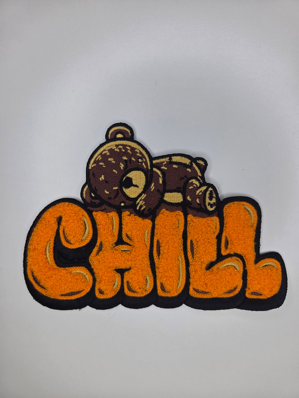 Chill Bear Chenille Patch