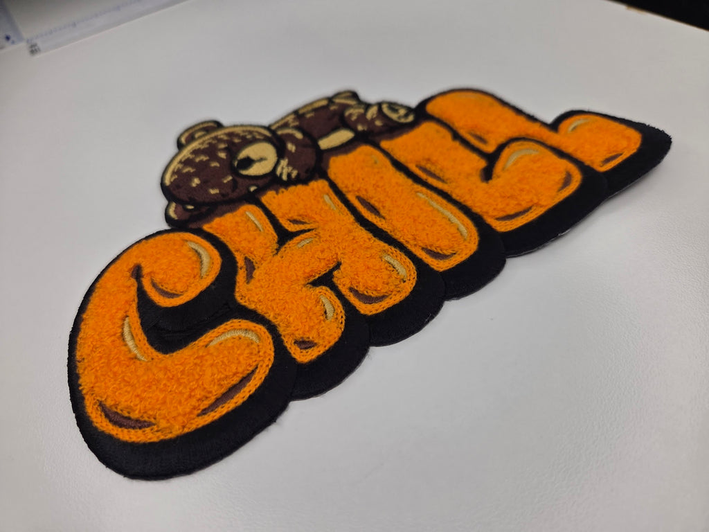 Chill Bear Chenille Patch