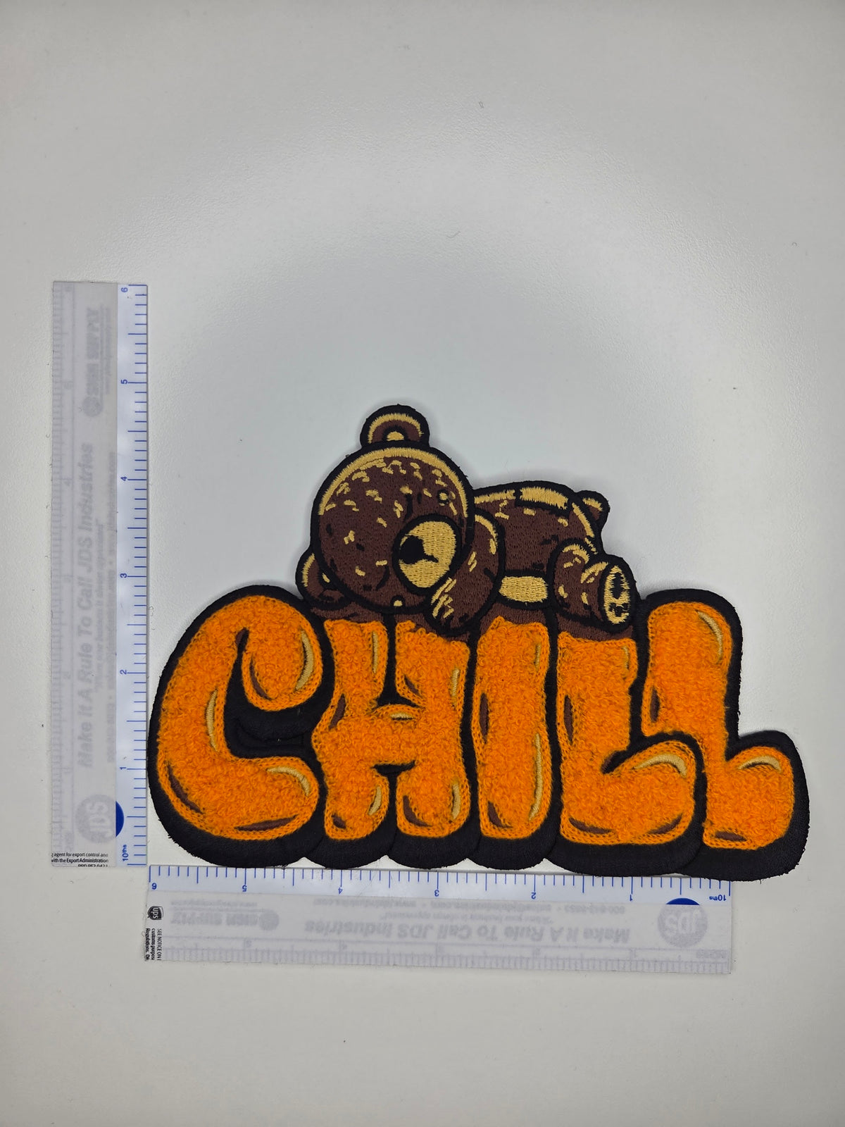 Chill Bear Chenille Patch