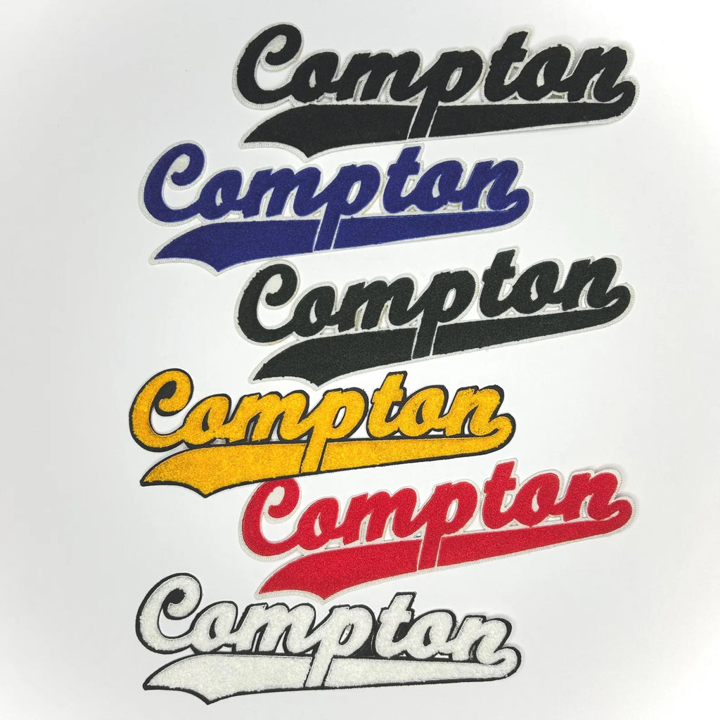 Compton Chenille Letterman Patch