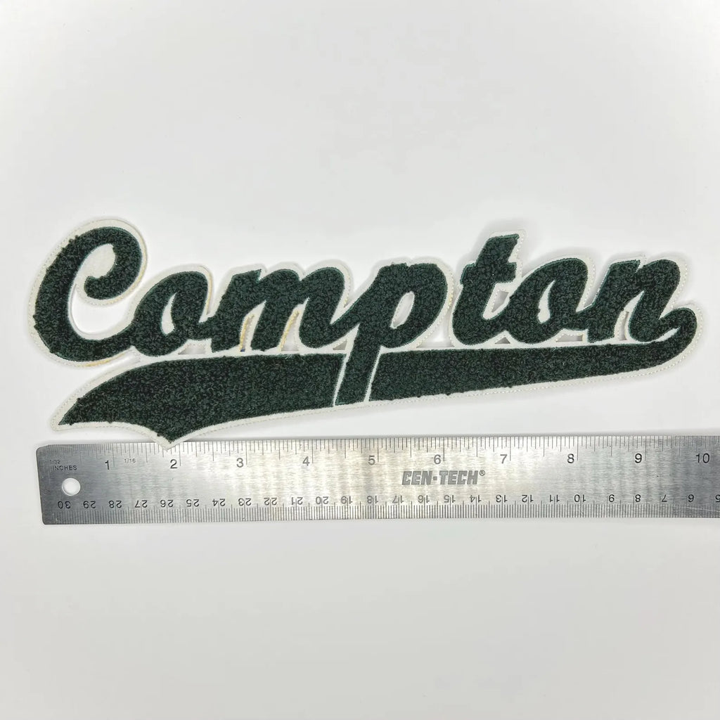 Compton Chenille Letterman Patch