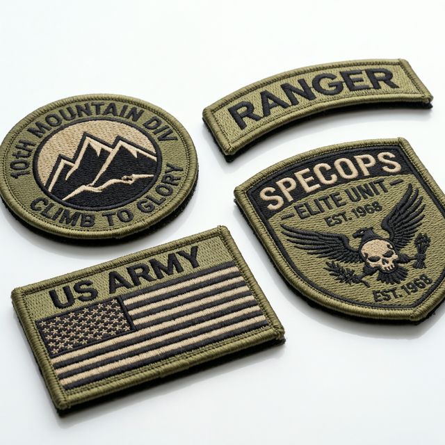 Custom Army Patches