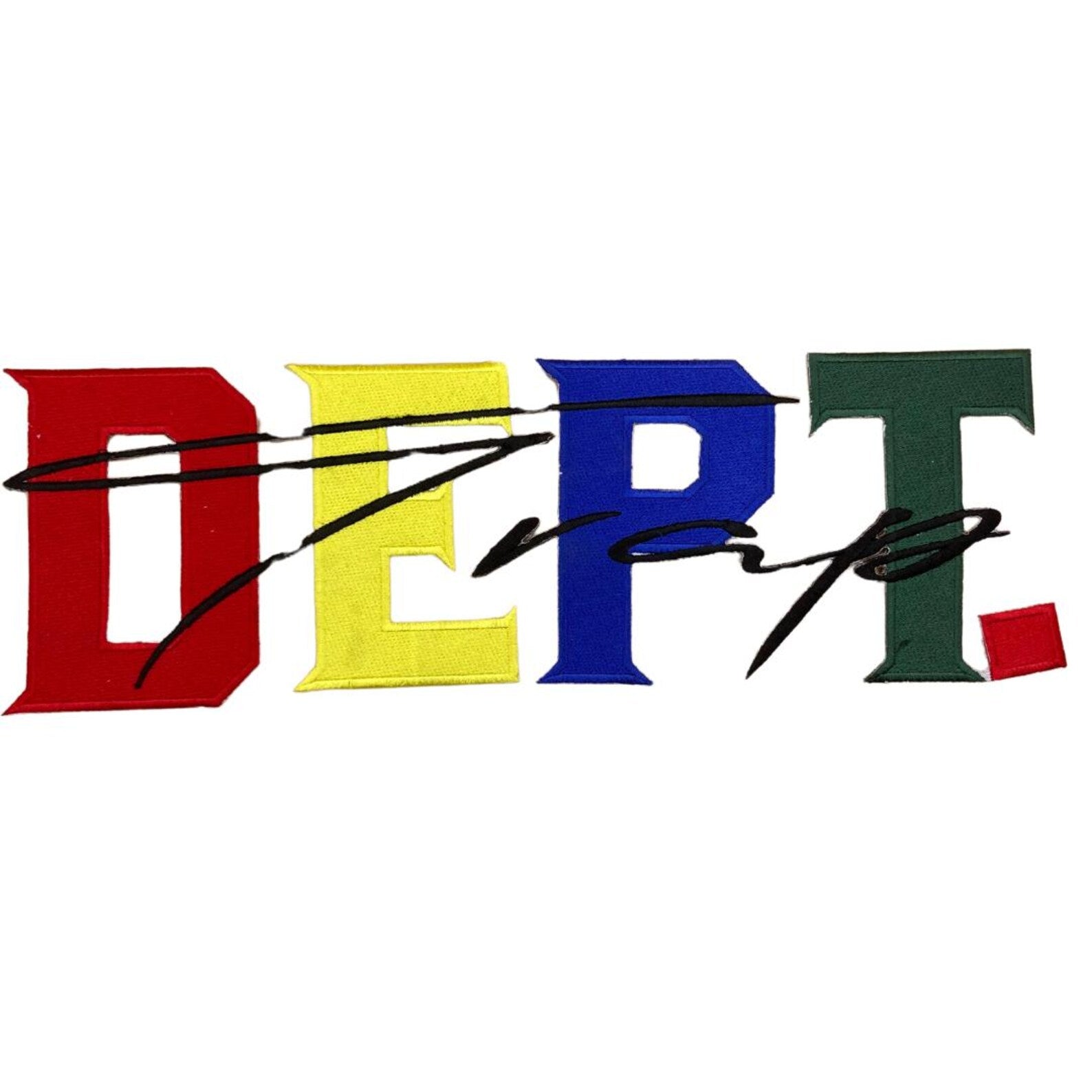 DEPT Embroidered Patch