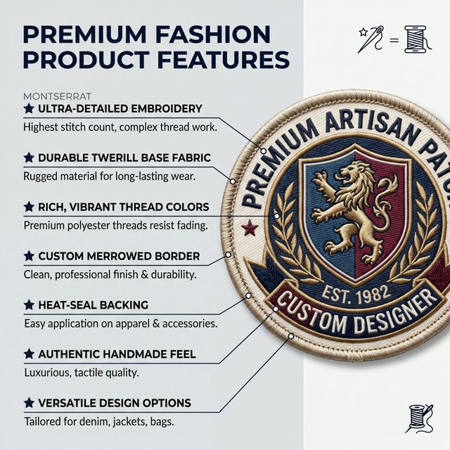Custom Designer Patches